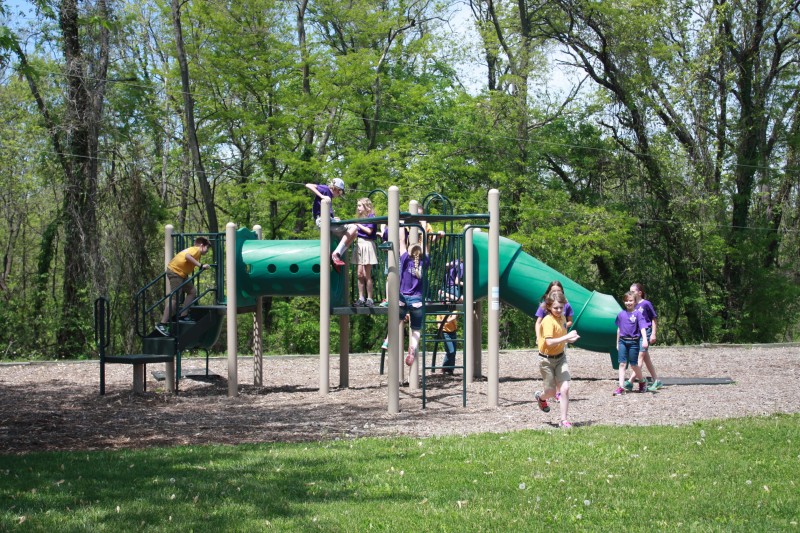  Playground in day use area adjacent to Arrow Rock State Historic site campground. – Michael Dickey 
