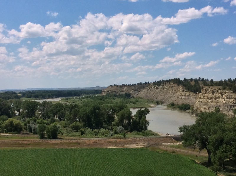  View from the top of Pompeys Pillar. – National Park Service