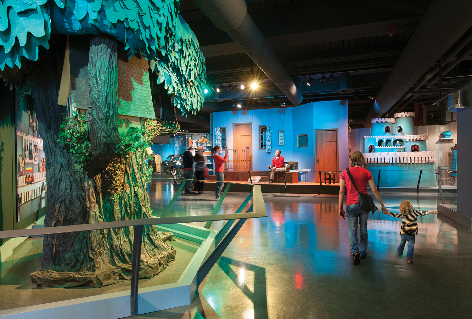 The original set from "Mister Rogers' Neighborhood" is on display in the museum's Special Collections Gallery.