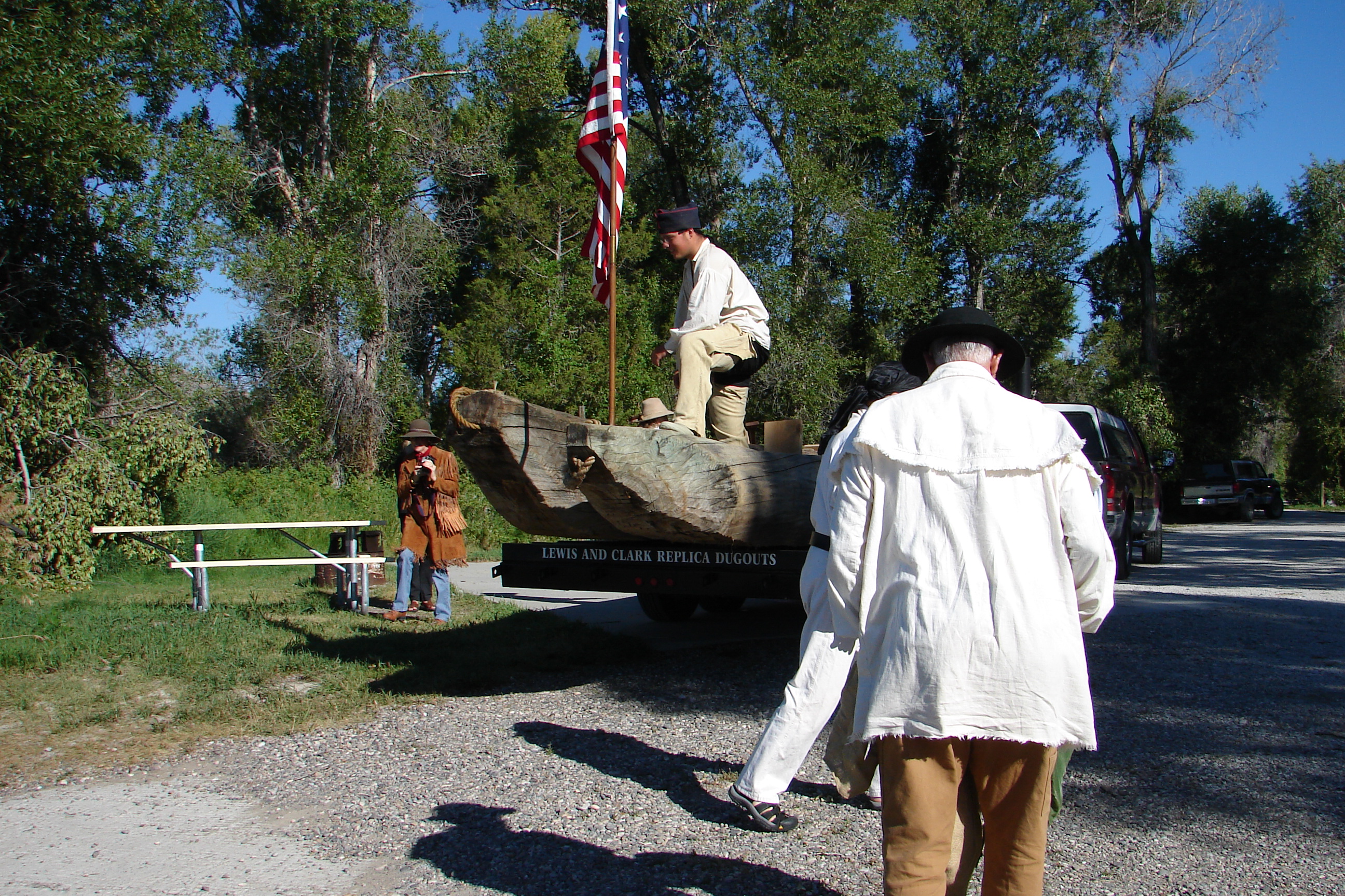 2005 Discovery Expedition of St. Charles, MO at Yorks Islands, near Townsend, Montana