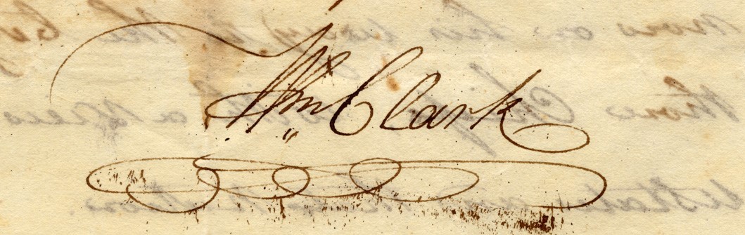 William Clark Signature