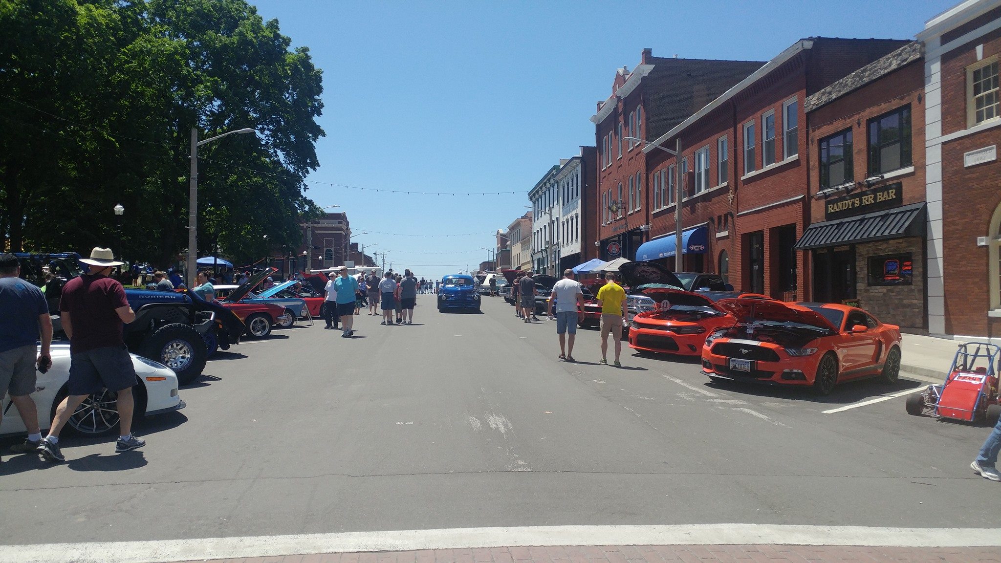The Optimist Car Show is a favorite annual event.