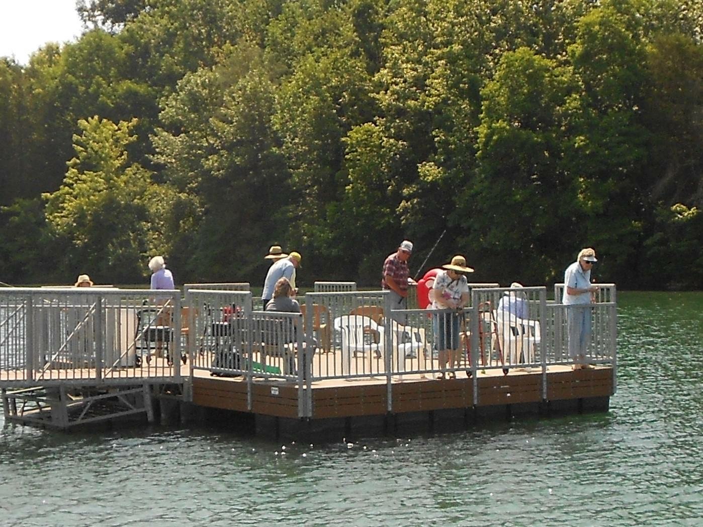 Waterloo has several fishing lakes within our parks. Lakeview Park also has an accessible fishing pier.