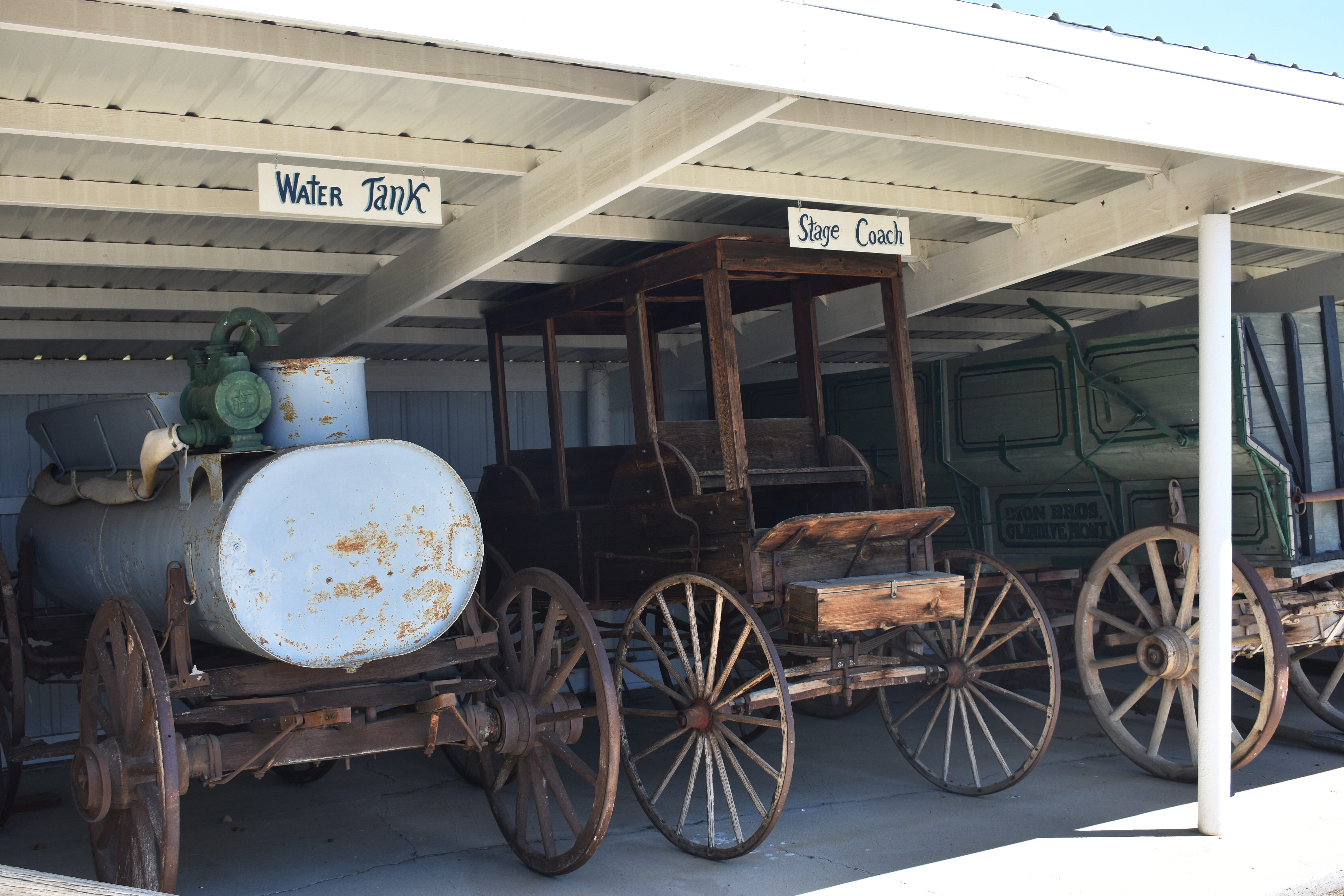 Historic wagons & stage coach