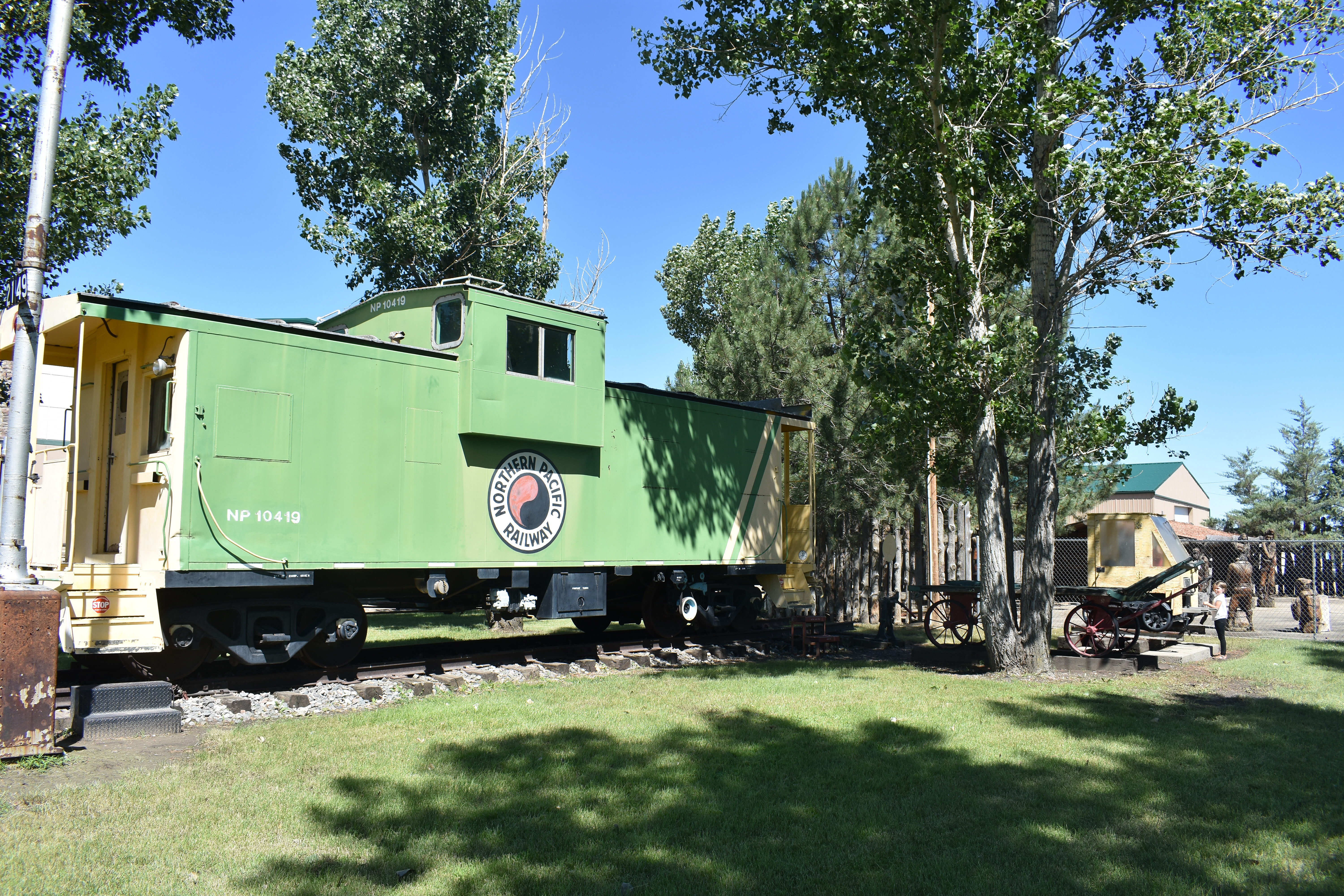 Northern Pacific Railroad caboose