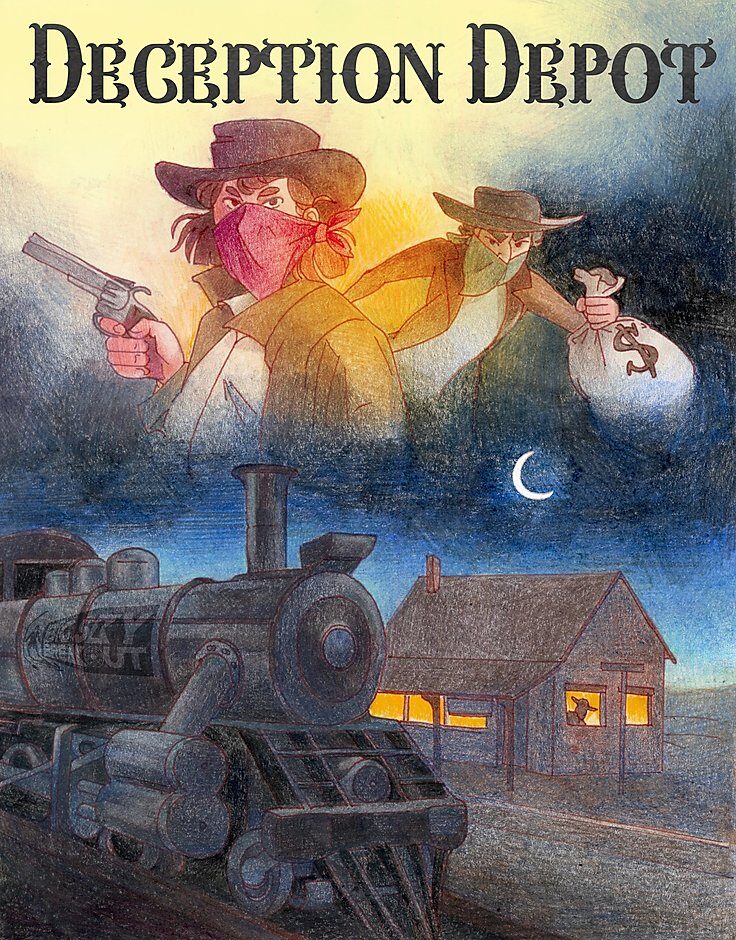 Deception Depot: You’re in the Wild West with Kid Curry and his gang, fixin’ to hold up a train. Curry’s lost his touch for the outlaw life, and you ain’t havin’ it. Your splinter gang is going to double cross Kid Curry and grab the loot before it ever leaves the station. It won’t bother you none if Kid Curry takes the fall. You’ll be countin’ your money while he’s wailing his way to county jail!