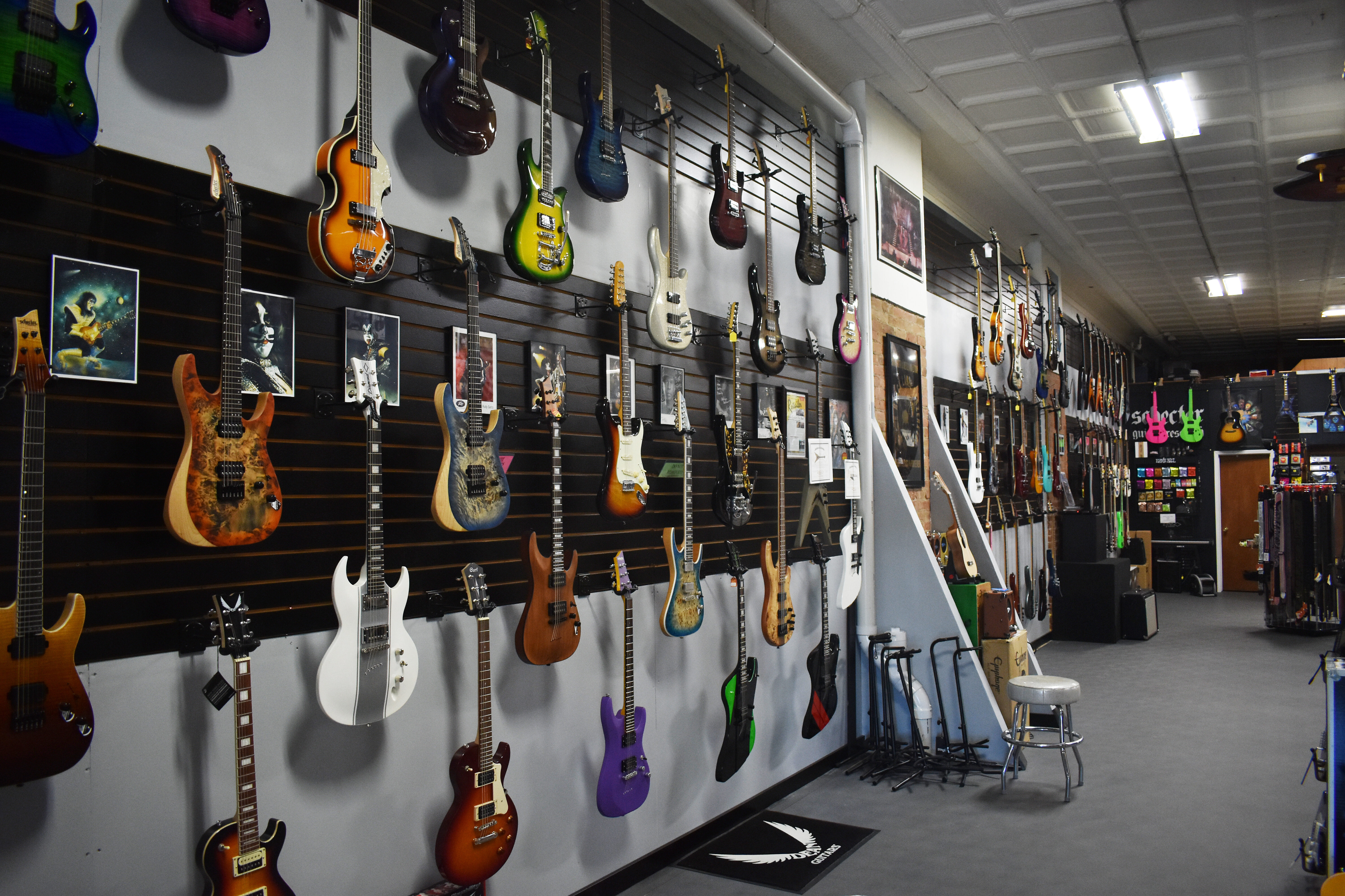 Guitar wall