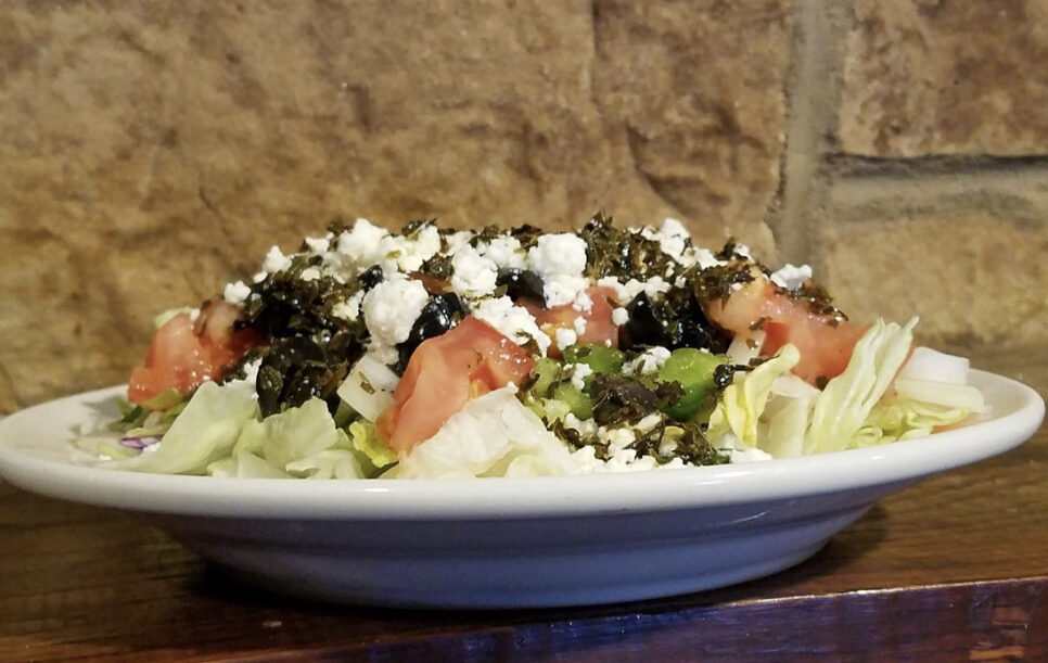 Greek Salad at Knob Hill Tavern