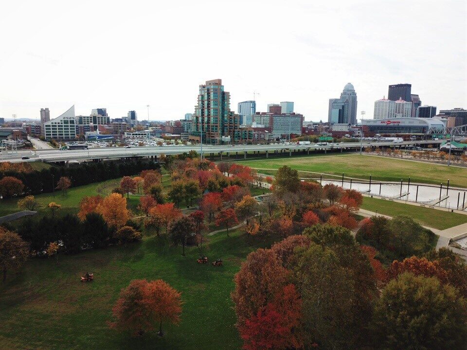 Waterfront Park in the Fall