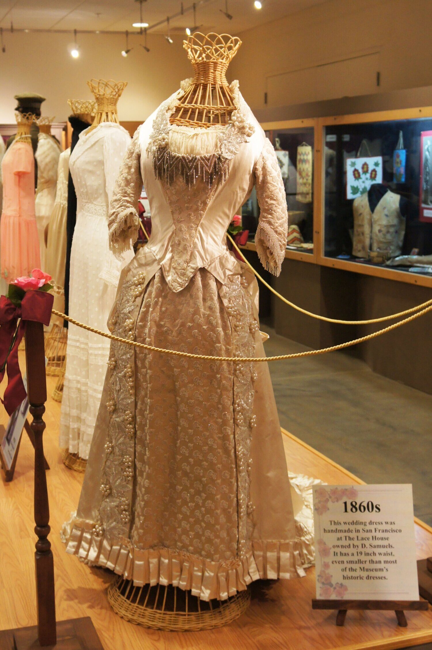 1860's Wedding Dress