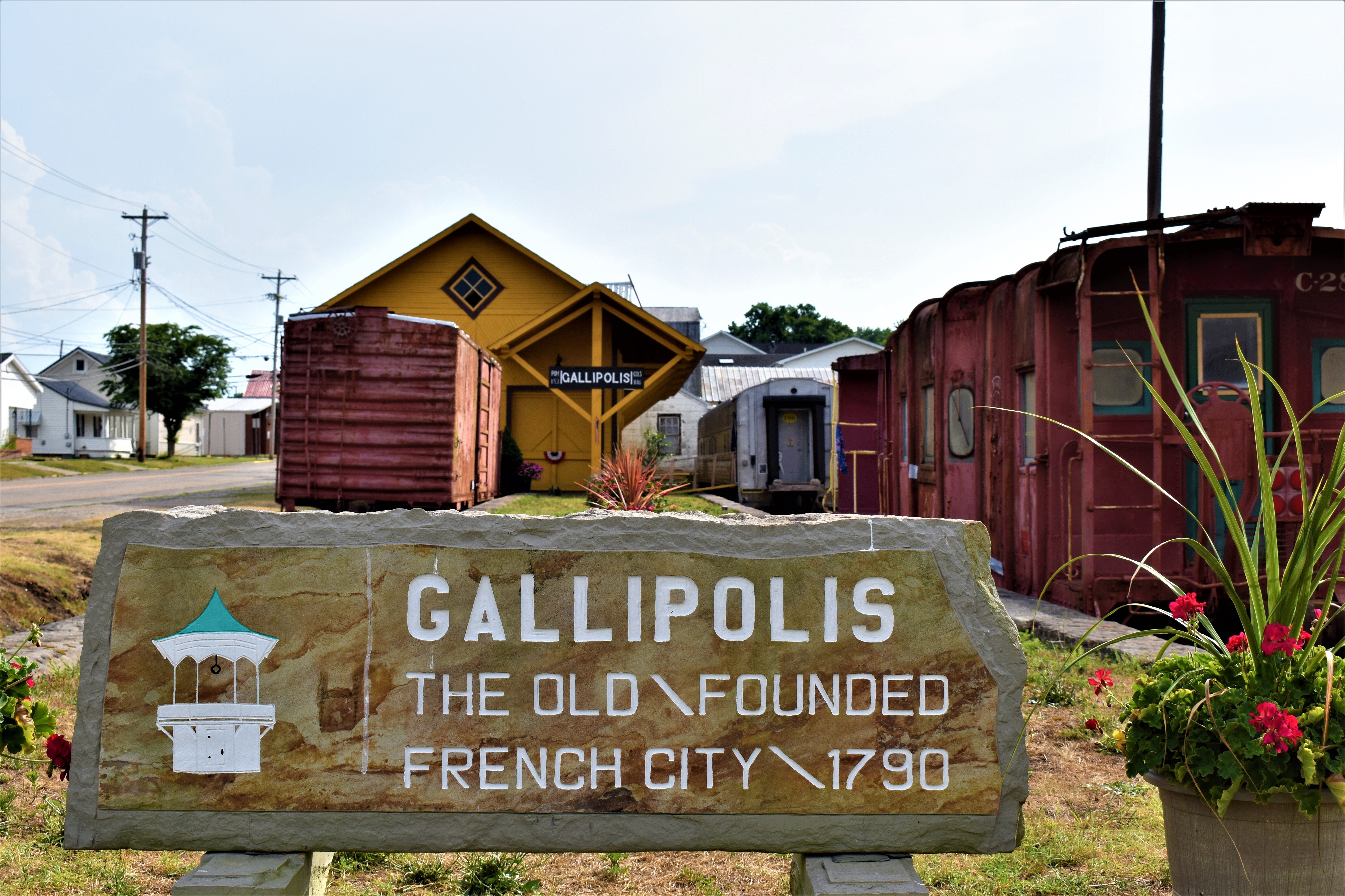 Gallipolis Railroad Freight Station Museum
