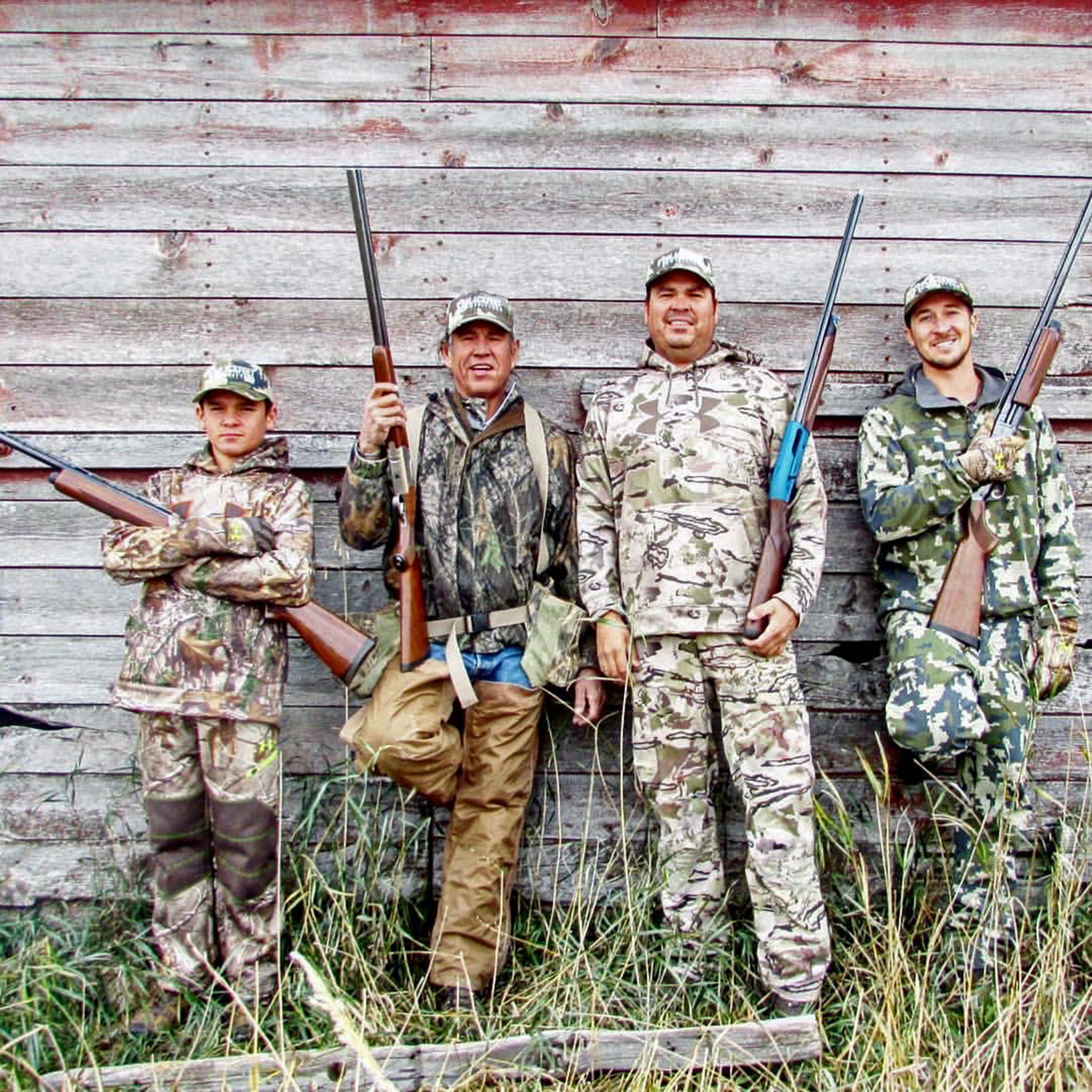 Bird hunting group