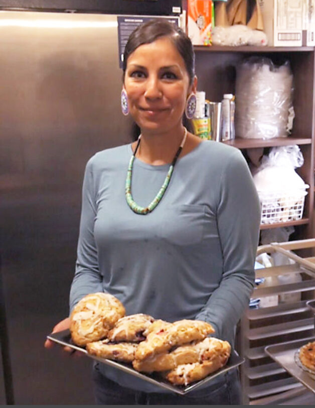 Loretta Guzman, owner of Bison Coffeehouse  