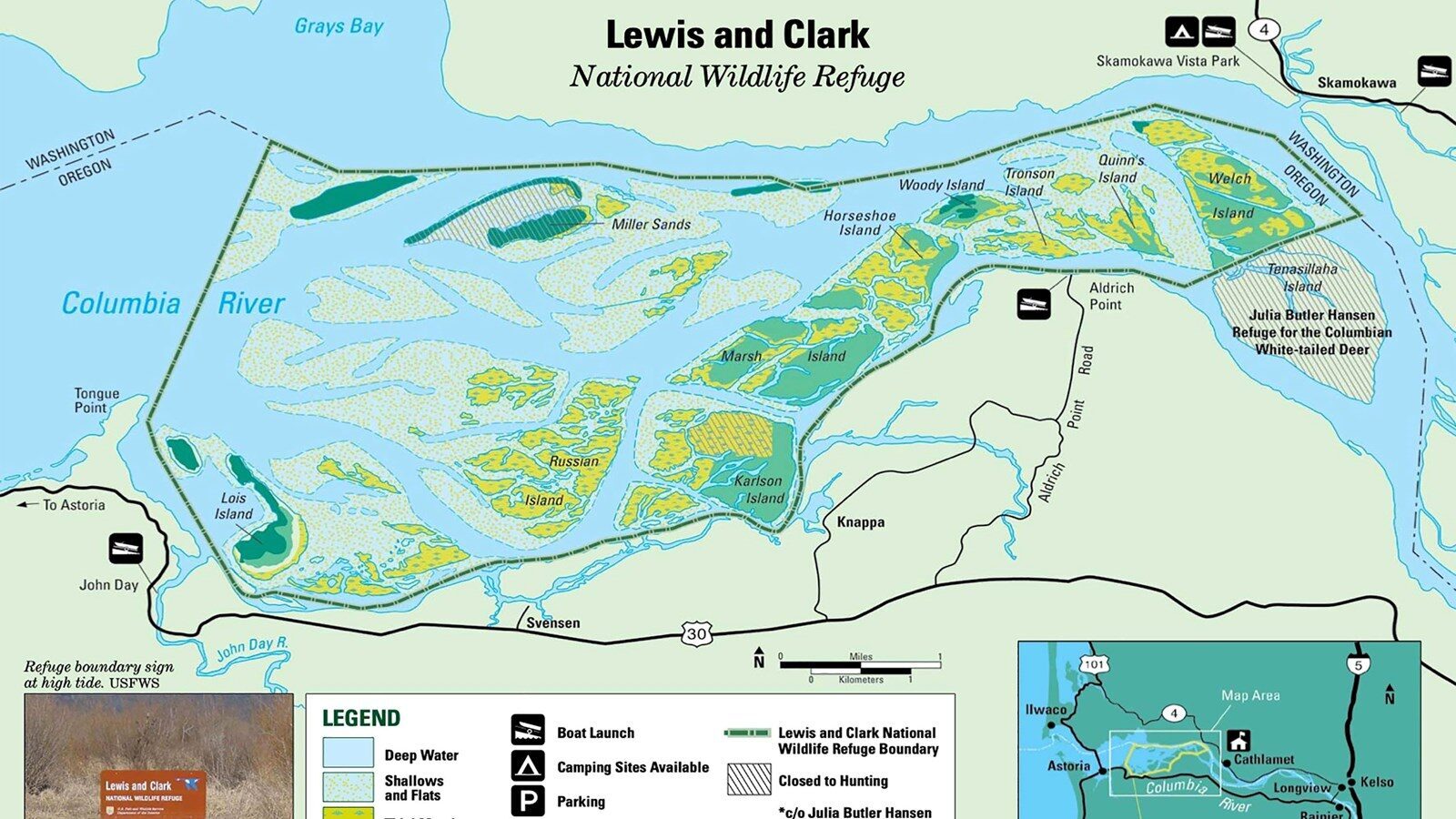 Lewis and Clark National Wildlife Refuge