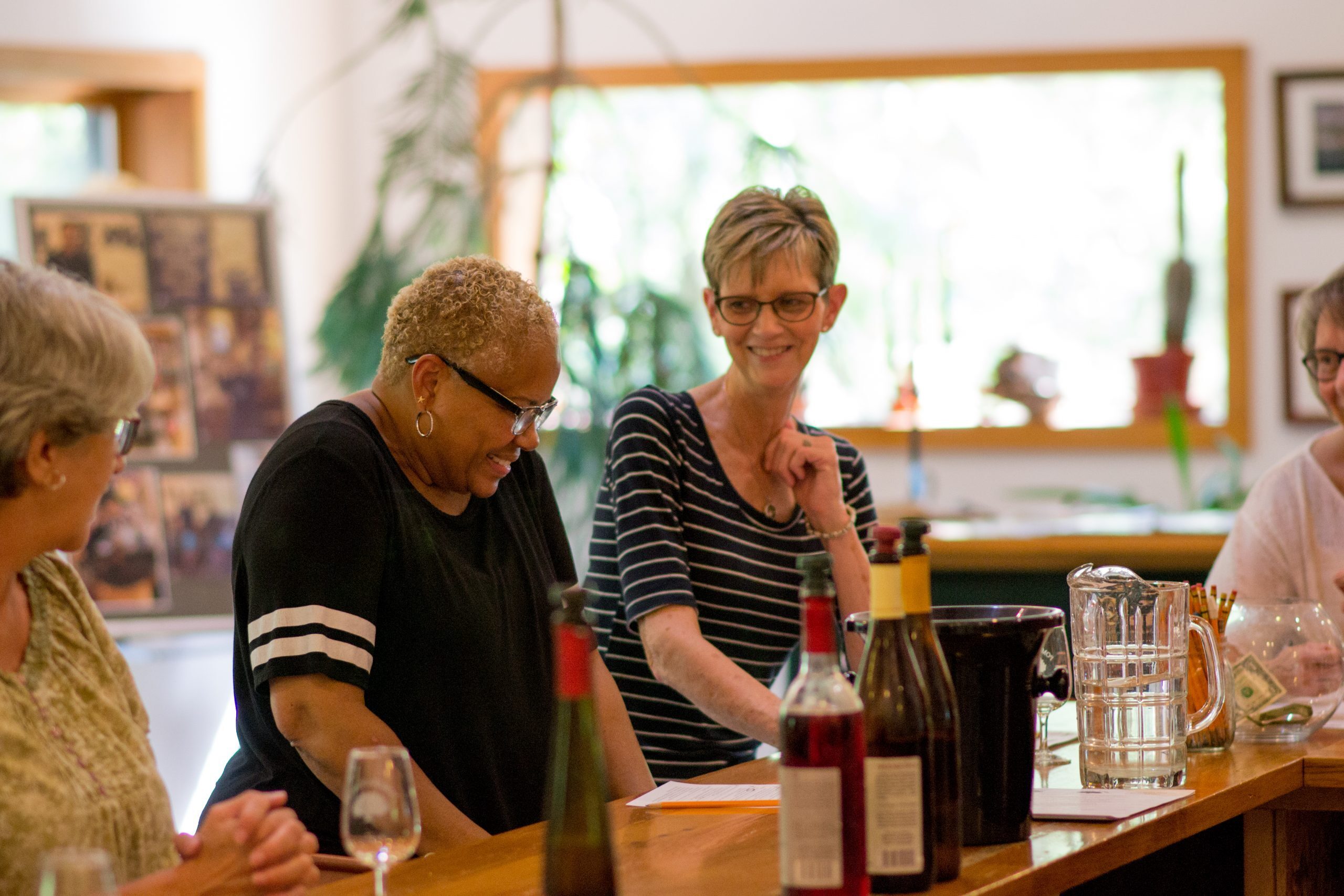 Taste testing on the Shawnee Wine Trail along the Lewis and Clark Historic Trail