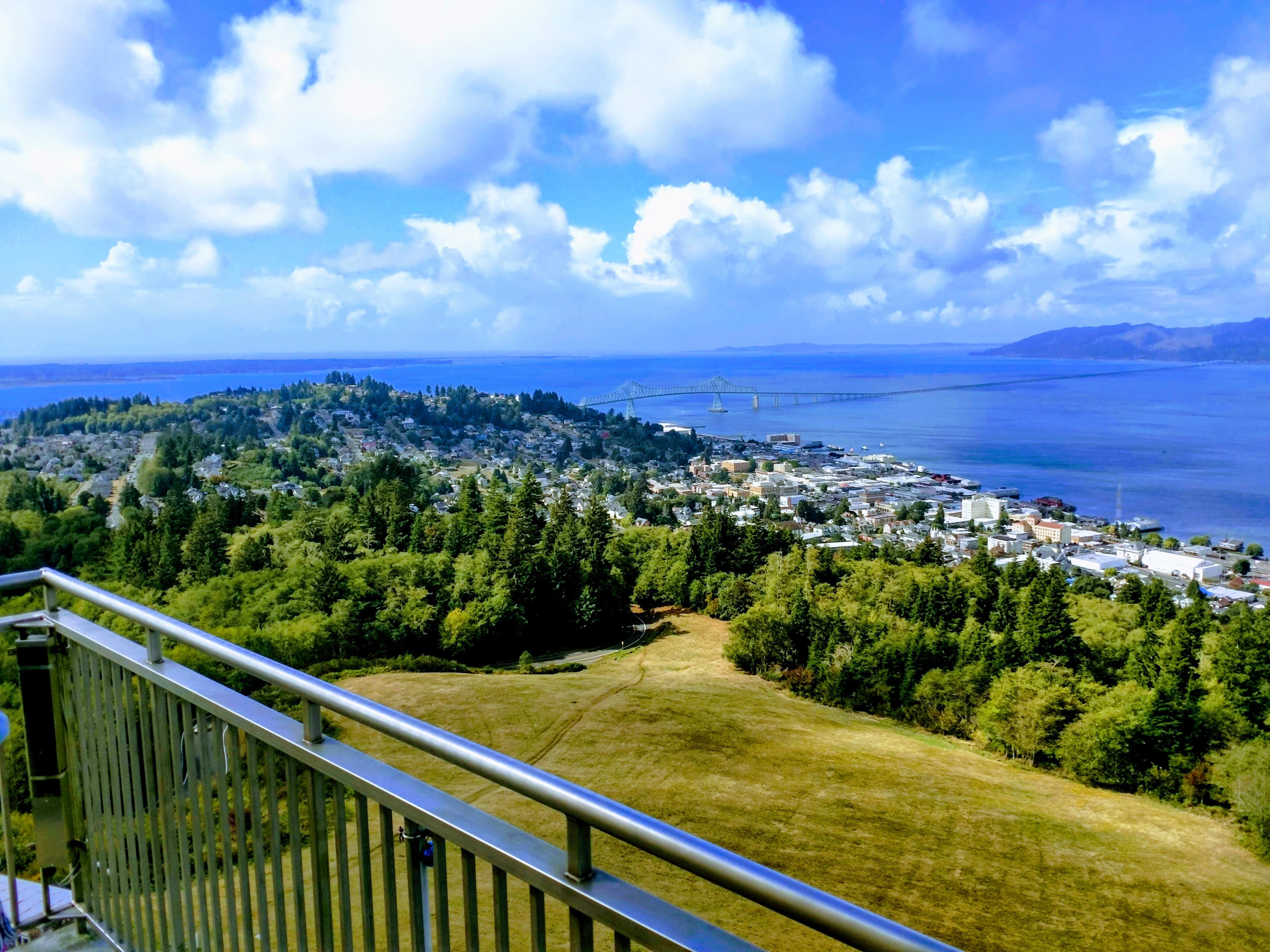 View from atop the Astoria Column