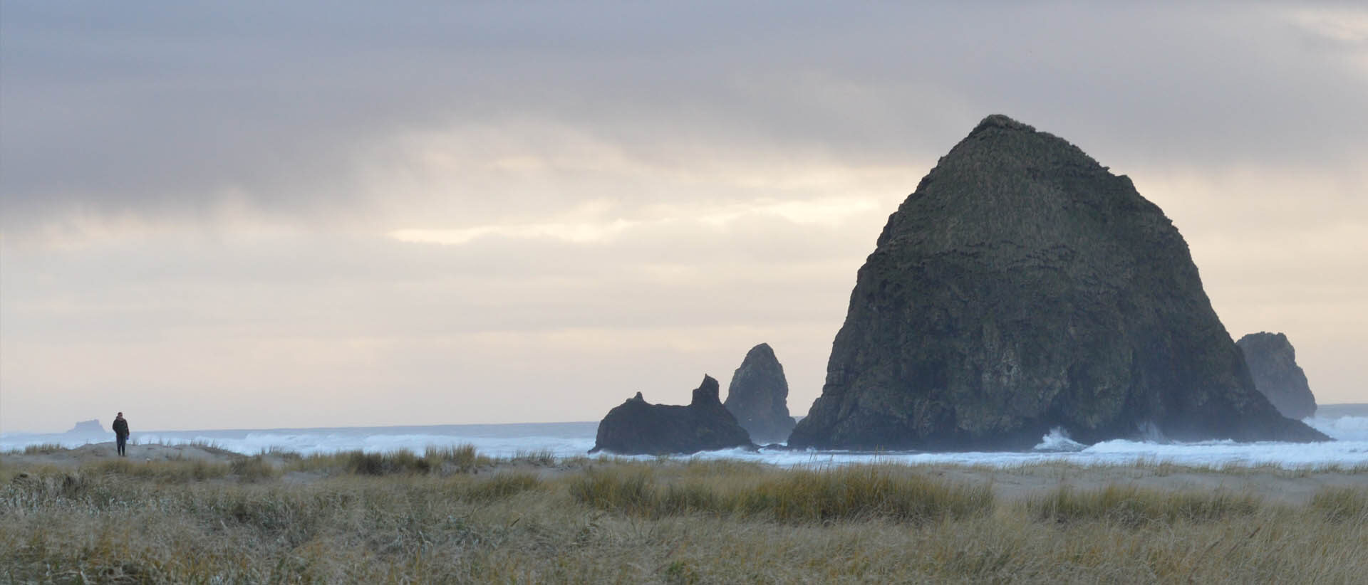Haystack Rock at the Oregon Islands National Wildlife Refuge
