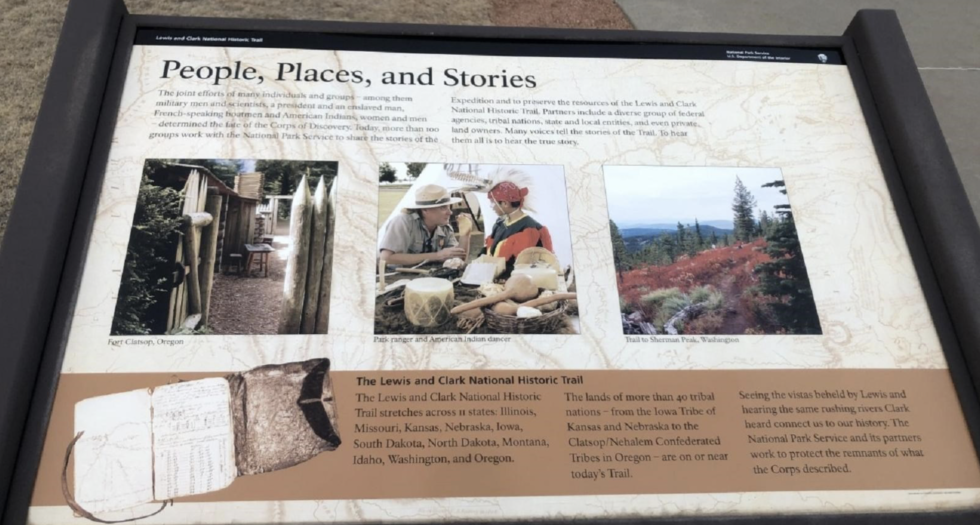 Lewis and Clark National Historic Trail Visitor Center – Notable Markers