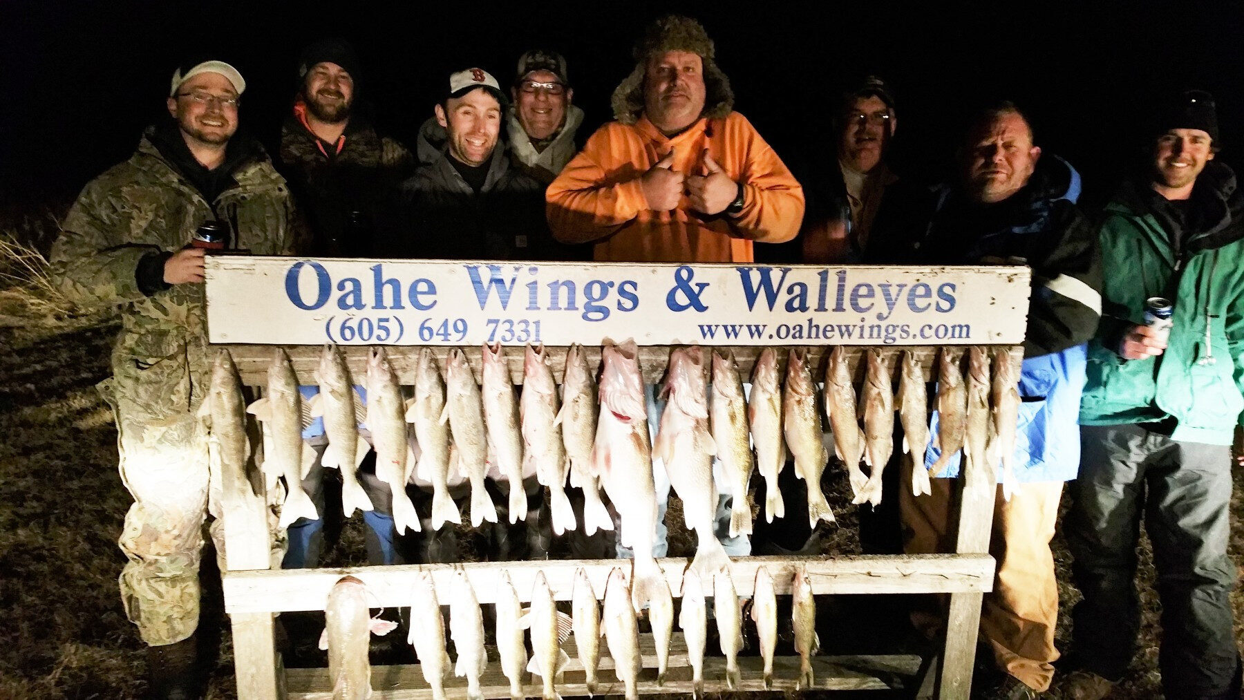Oahe Wings and Walleyes