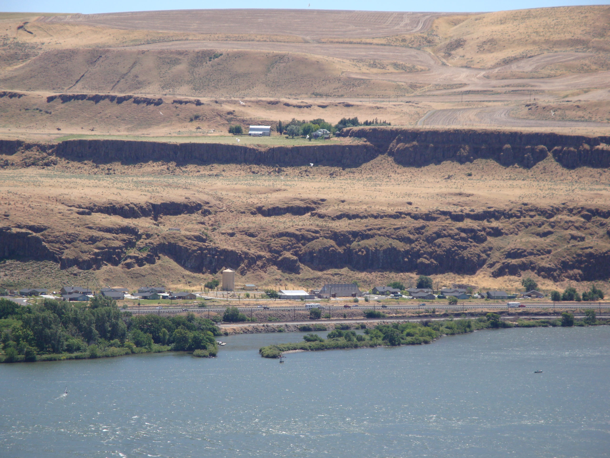 View of Columbia River at Park