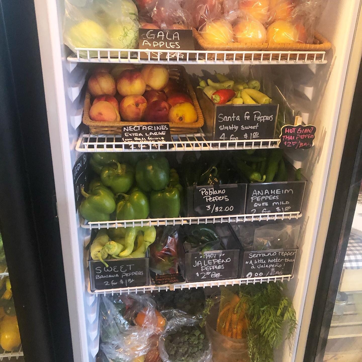 Fresh produce available at Turner Farms on the LCNHT