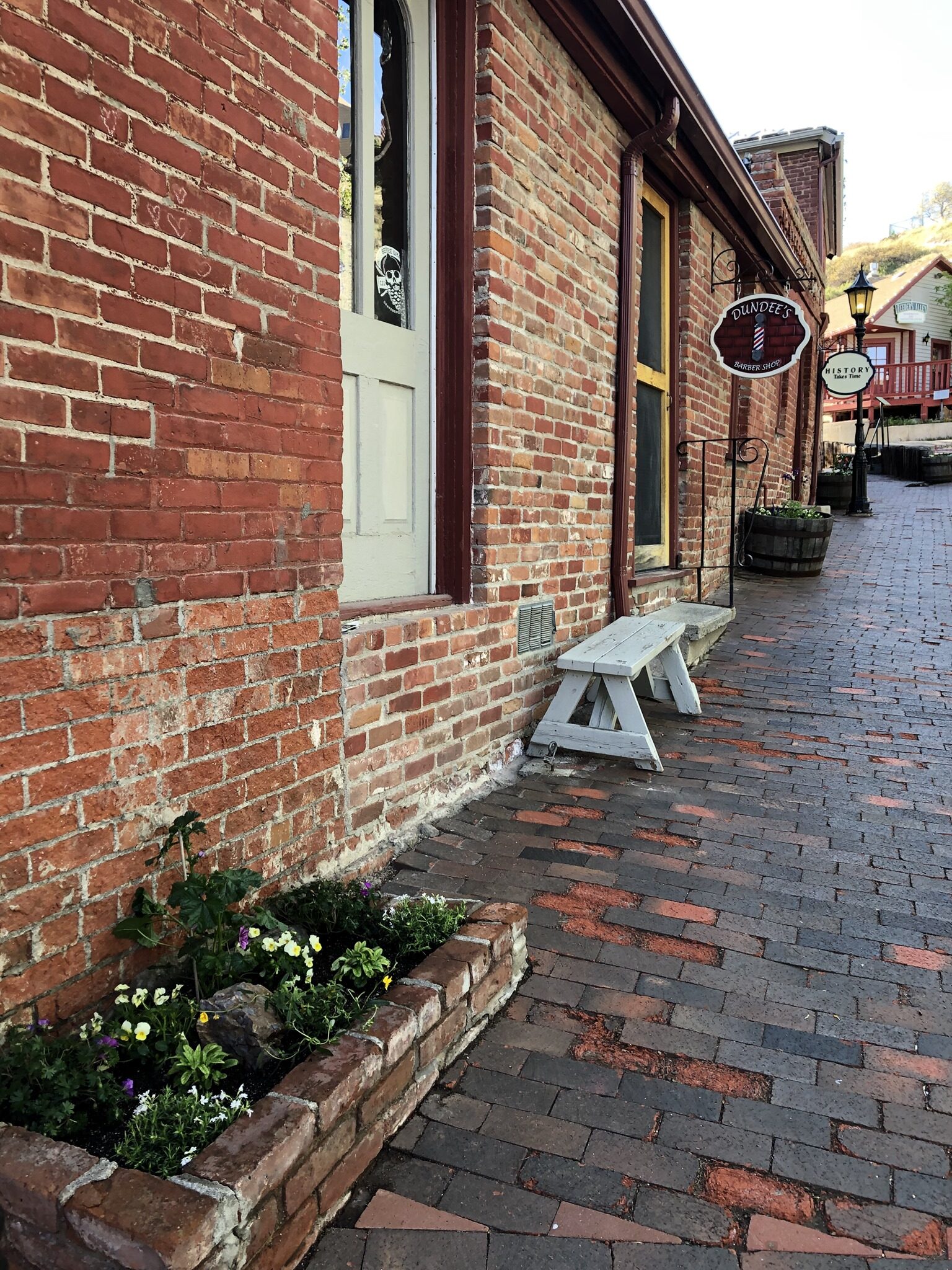 When walking Reeder's Alley, be sure to check out some of the local businesses