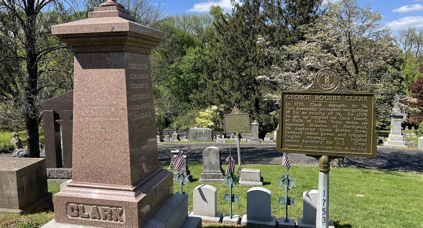 Cave Hill Cemetery – George Rogers Clark Grave