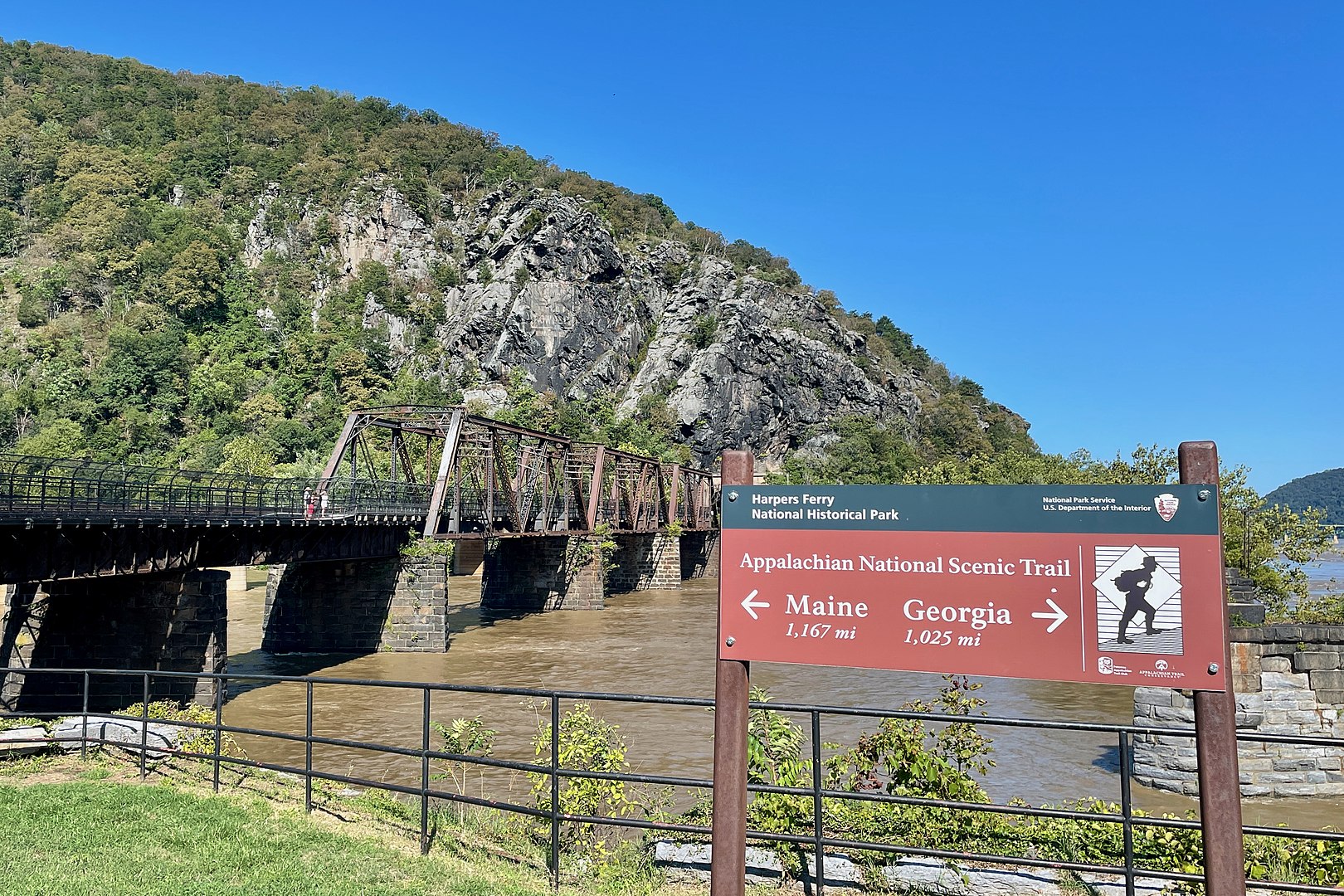 Appalachian Trail at Harpers Ferry