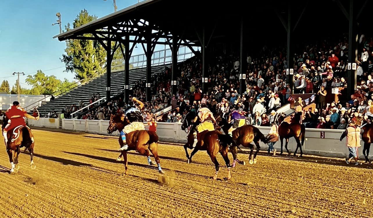 Blackfoot Ranch Rodeo Indian Relay Races