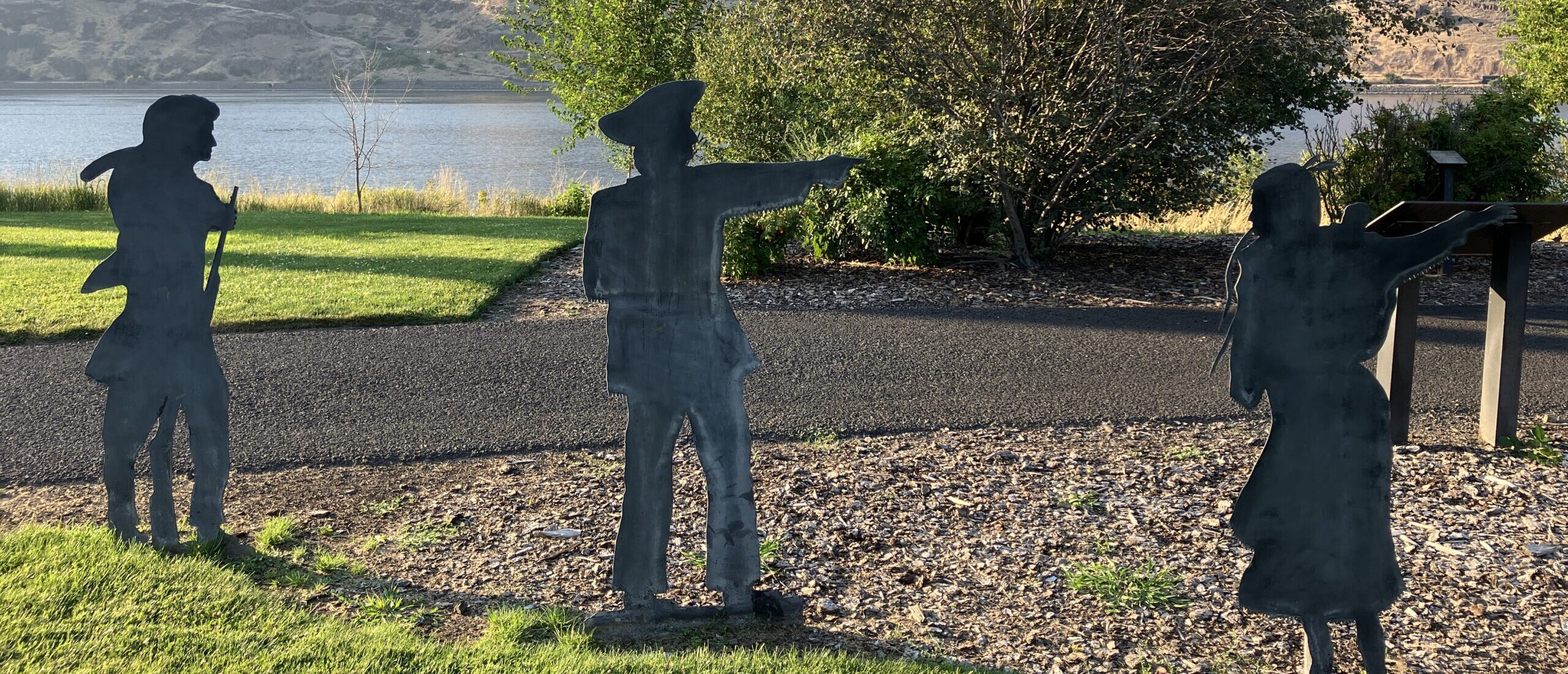 Lewis, Clark, Sacagawea Cutouts (Clarkston, WA)