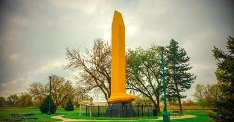 The Golden Spike Monument